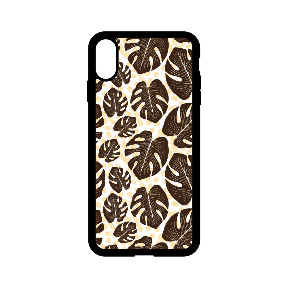 Momanio obal, iPhone XR, monstera