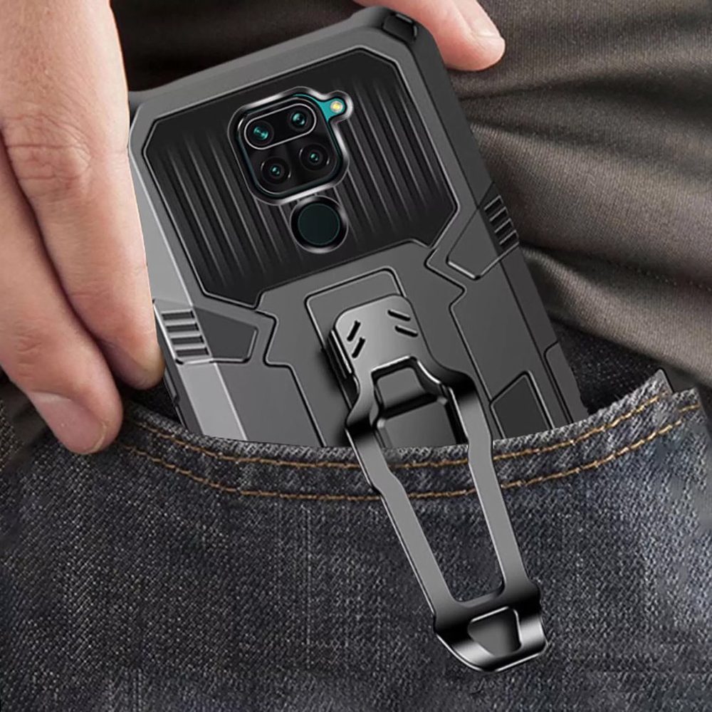 Nexeri Tank Case Tok, IPhone 11 Pro, Fekete