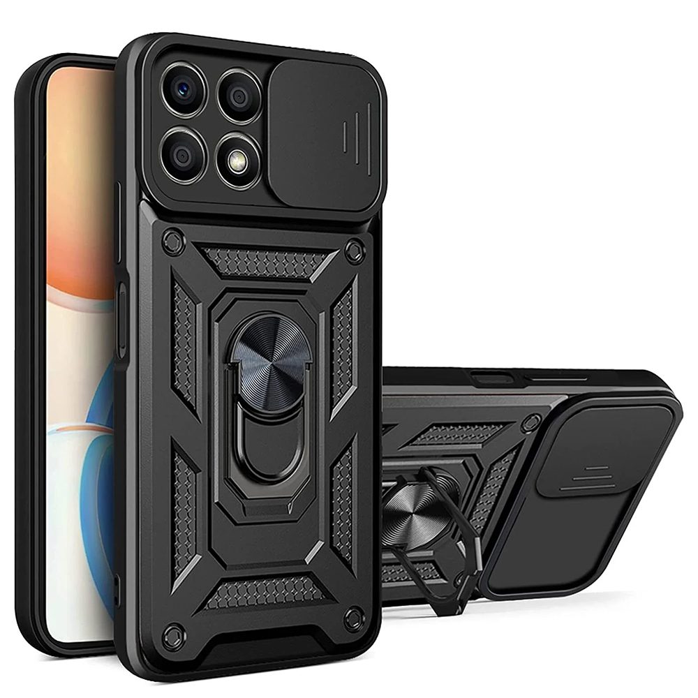 Techsuit CamShield, Honor X8a, Fekete