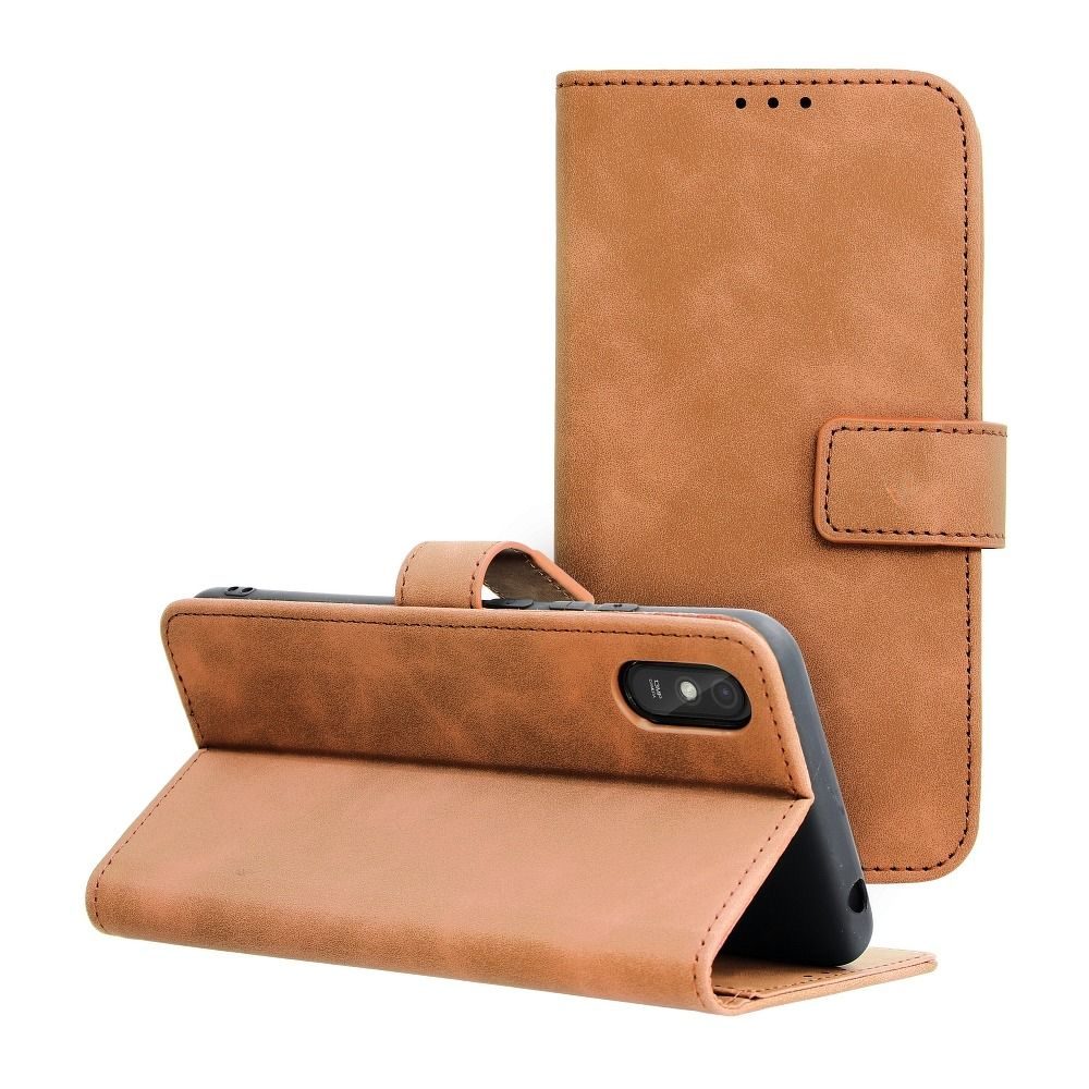 Levně Tender pouzdro, Xiaomi Redmi 9AT / 9A, hnědé