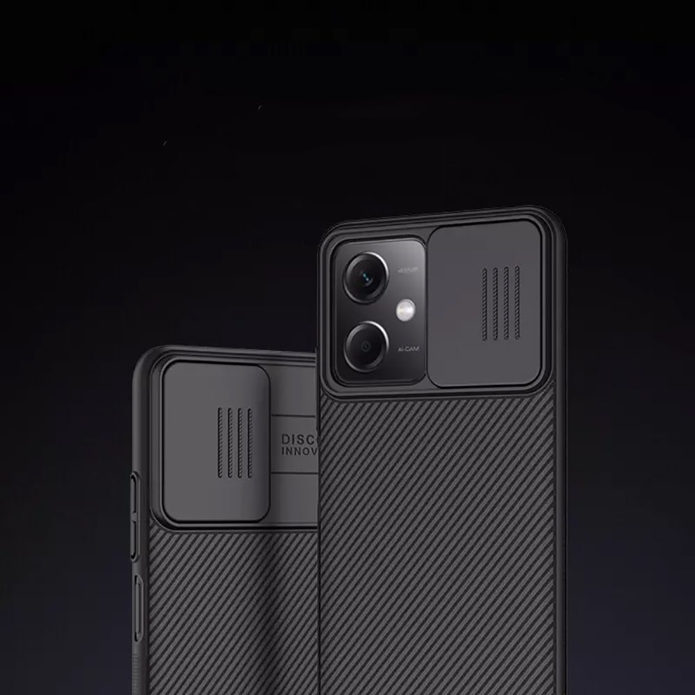 Nillkin Camshield, Xiaomi Redmi Note 12 5G / Poco X5 5G, čierny