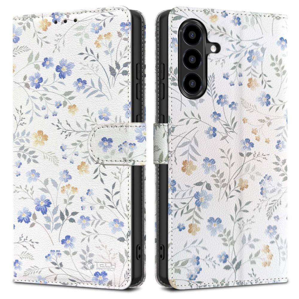 Tech-Protect tok, Samsung Galaxy A56 5G, mezei virágok