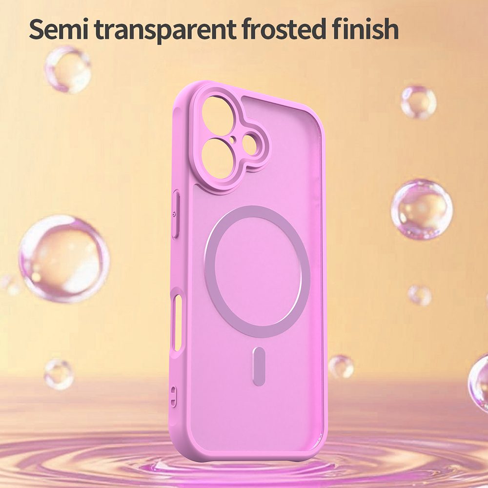 Techsuit HaloFrost II MagSafe, iPhone 17, ružový