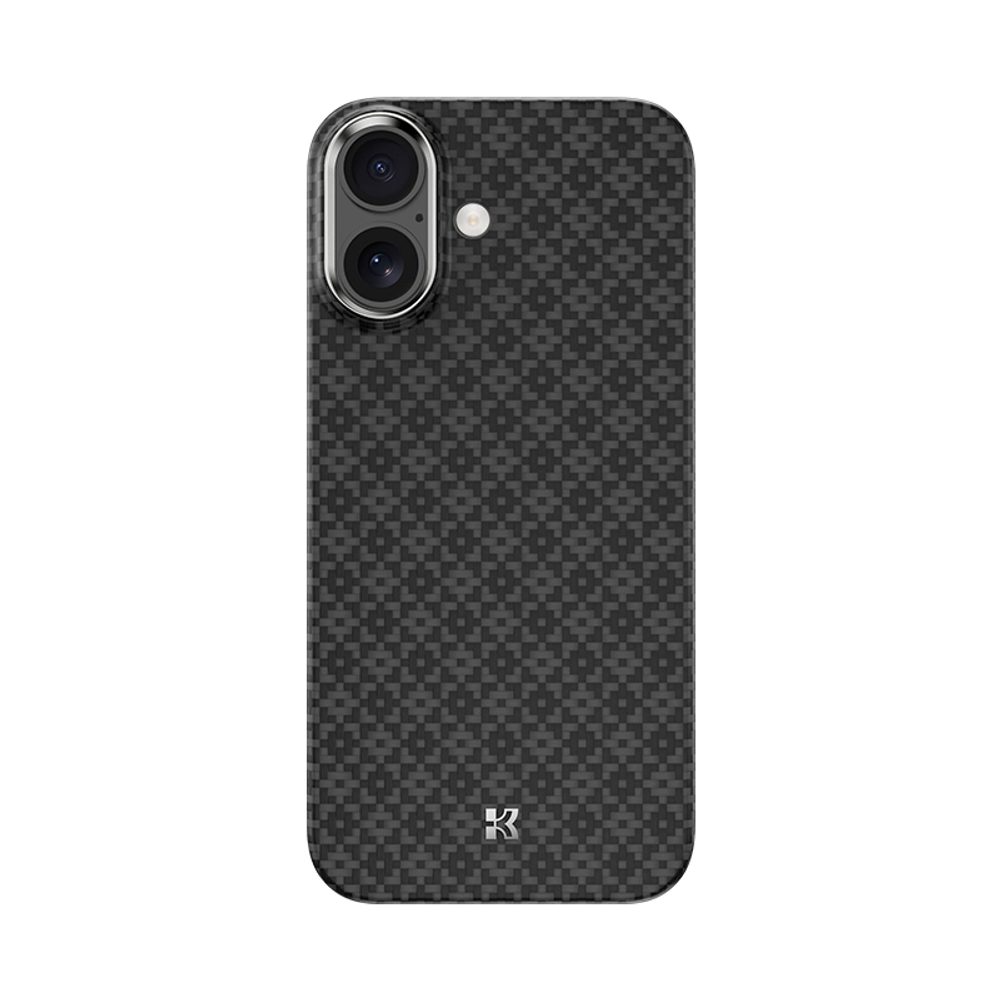 Levně Benks Magnetic Armor Air Armor Grid Kevlar obal Metal Frame, iPhone 17, černý
