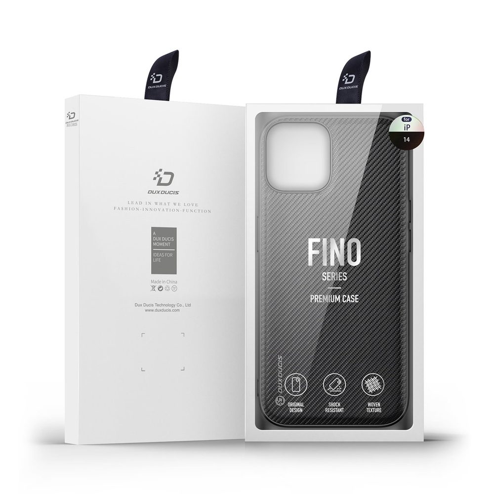 Dux Ducis Fino Case, IPhone 14, čierny