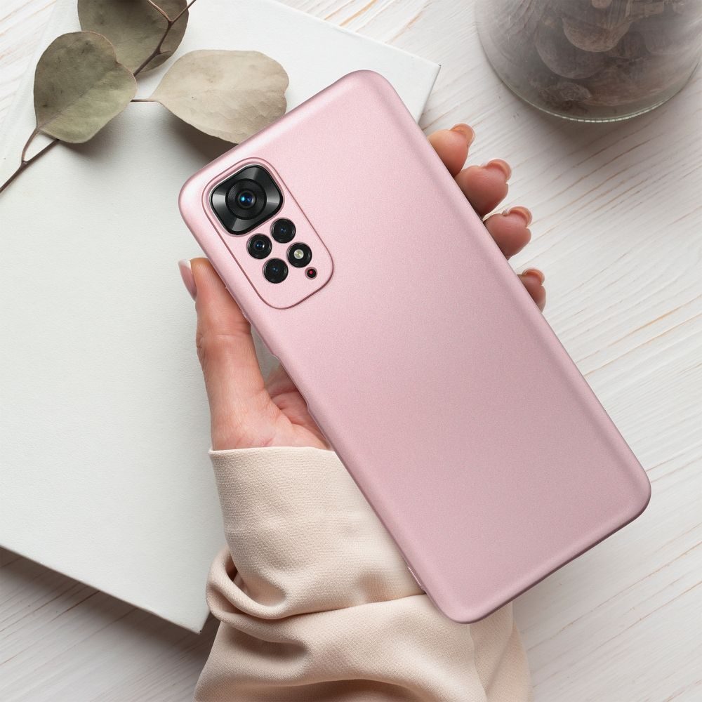 Metallic Obal, Xiaomi Redmi Note 12 4G, Růžový