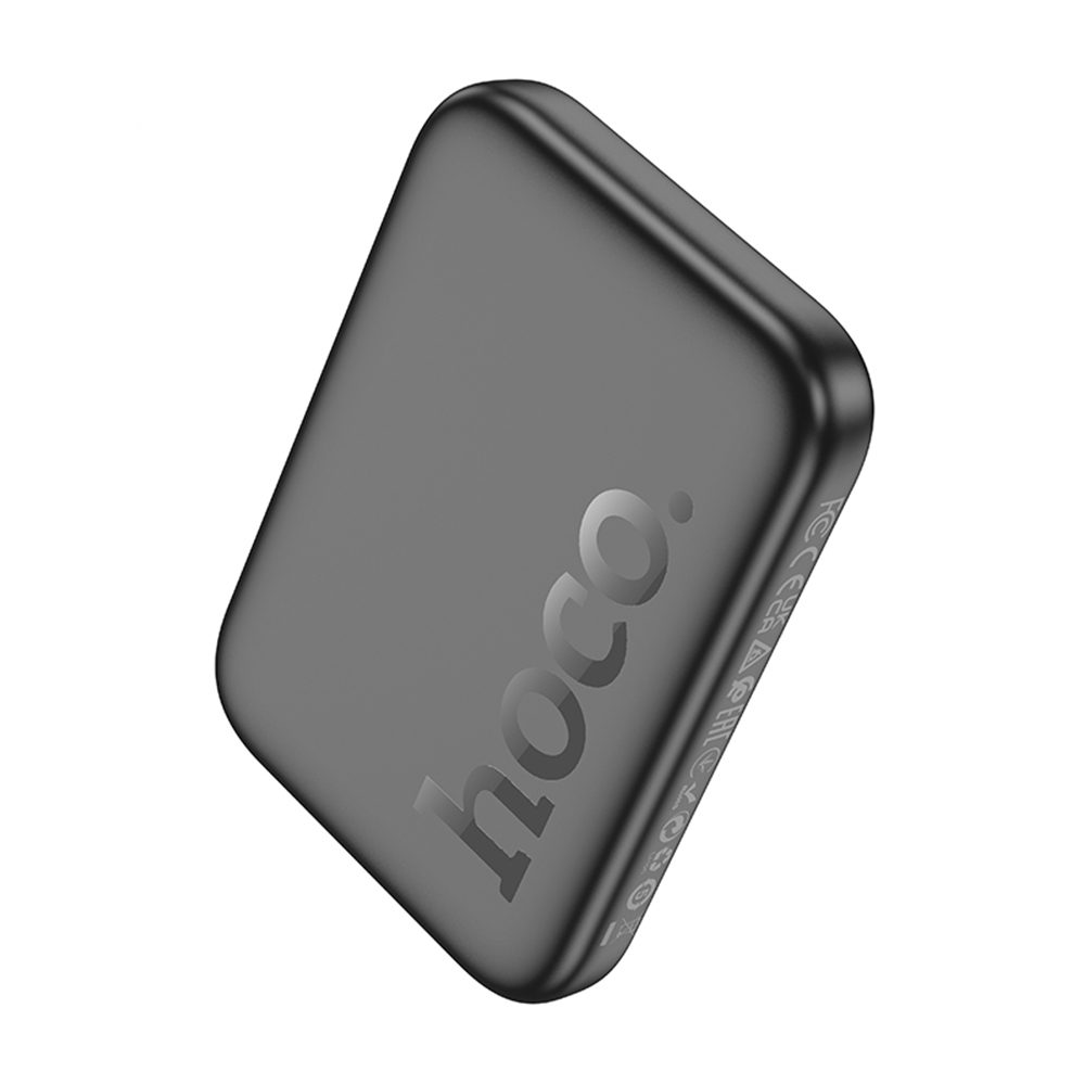 Hoco PowerBank Esteem J117, Polnjenje MagSafe, PD20W, QC3.0, 5000 MAh, črna