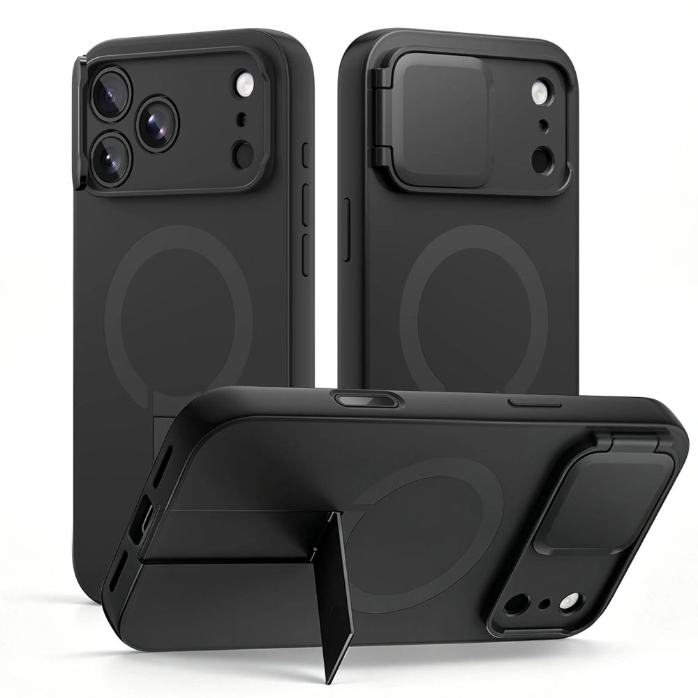 Husă Tech-Protect Kevlar Aura MagSafe, iPhone 17 Pro / 18 Pro, neagră
