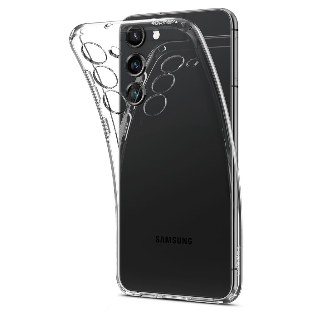 Spigen Liquid Crystal Carcasă Pentru Mobil, Samsung Galaxy S23, Crystal Clear