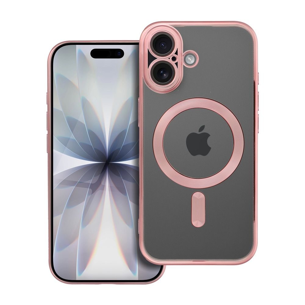 Levně Electro Mag Cover s MagSafe, iPhone 17, rosegold