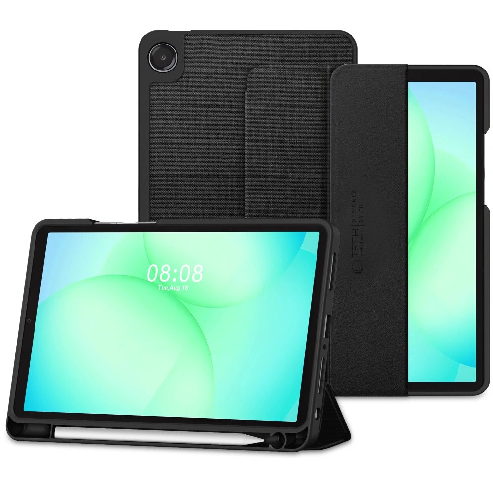 Levně Pouzdro Tech-Protect SC Pen Canvas, Samsung Galaxy Tab A9+ / A11+ 11.0 X210 / X215 / X216 / X230 / X235 / X236, černé