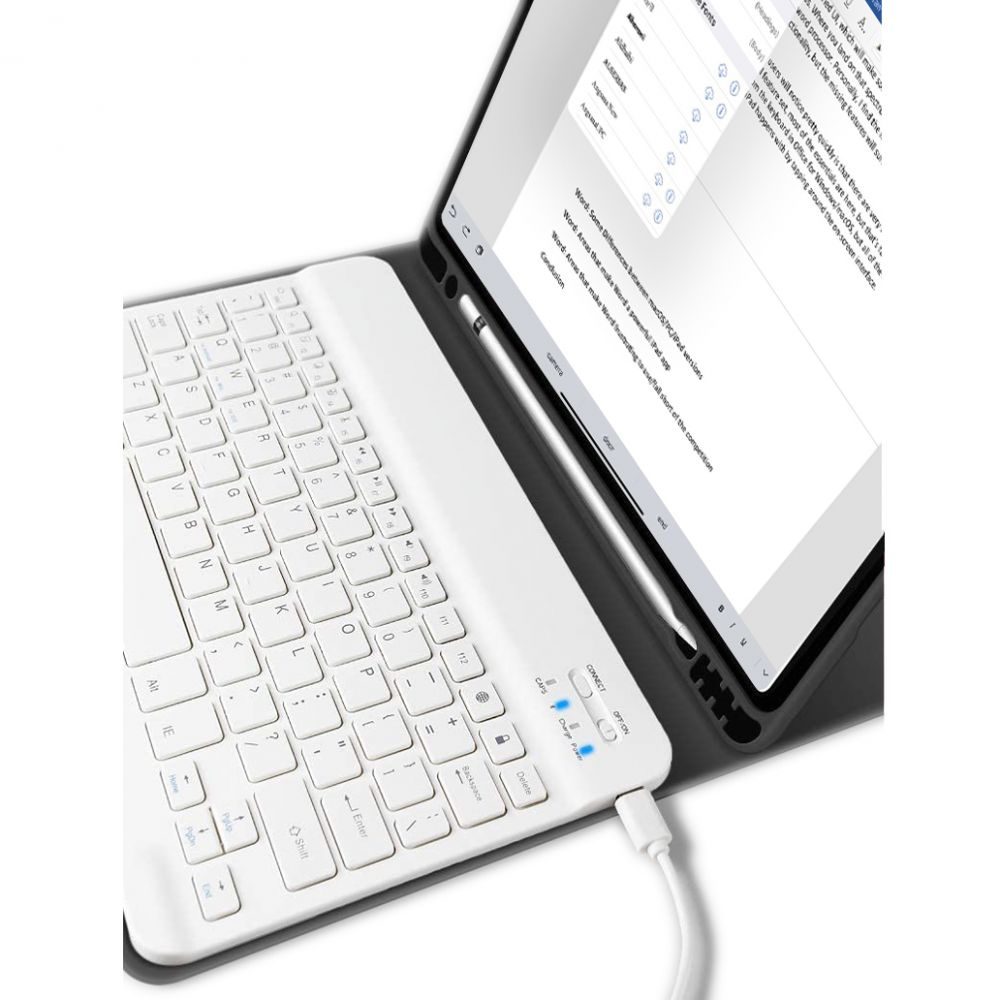 Púzdro Tech-Protect SC Pen + Klávesnica, Galaxy Tab A8 10.5 X200 / X205, čierne