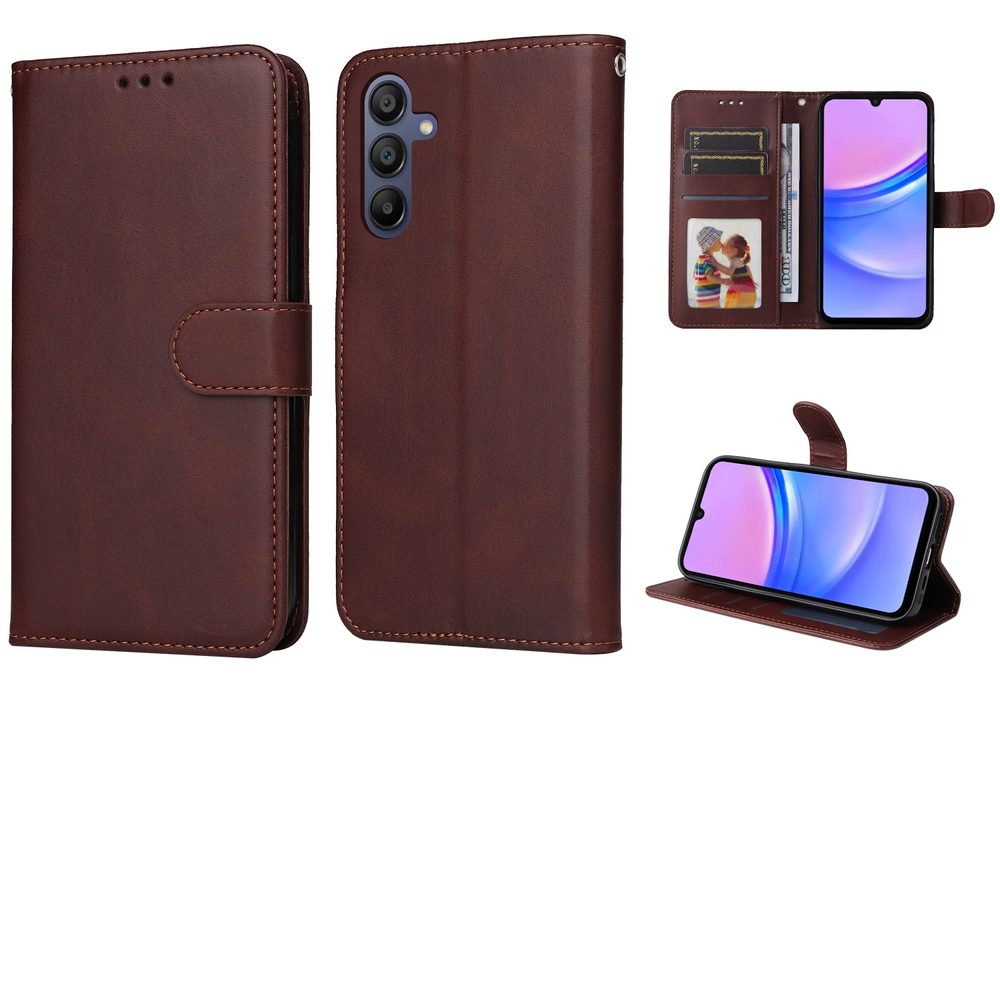 Mágneses tok, Samsung Galaxy A26, barna