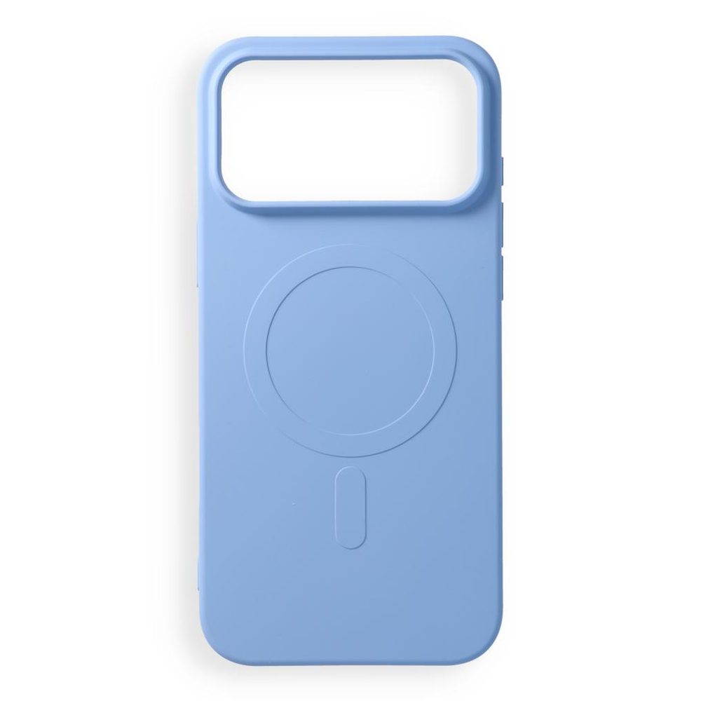 Husă Silicone Mag Cover, iPhone 17 Pro Max / 18 Pro Max, albastru