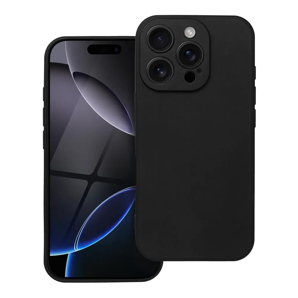 Forcell soft iPhone 16 Pro fekete