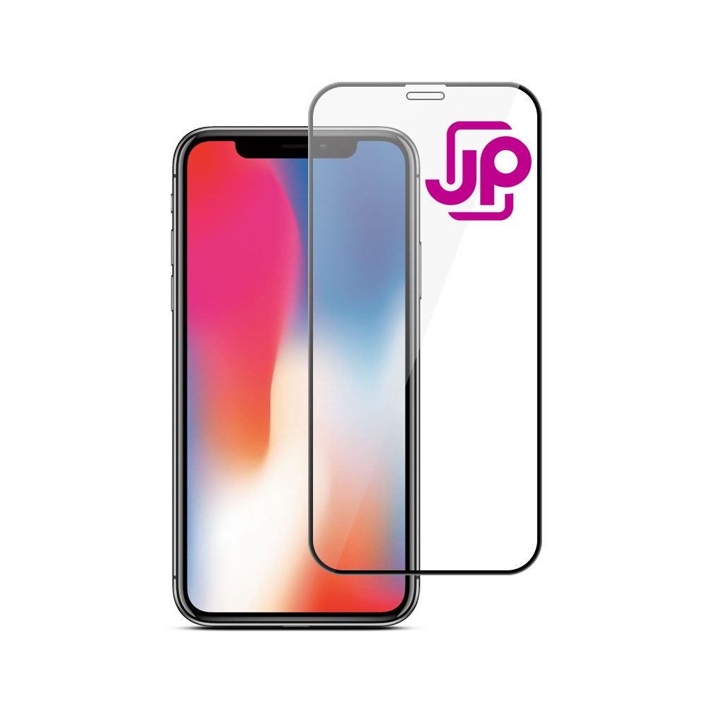 JP 5D Tvrzené Sklo, IPhone X / XS, černé