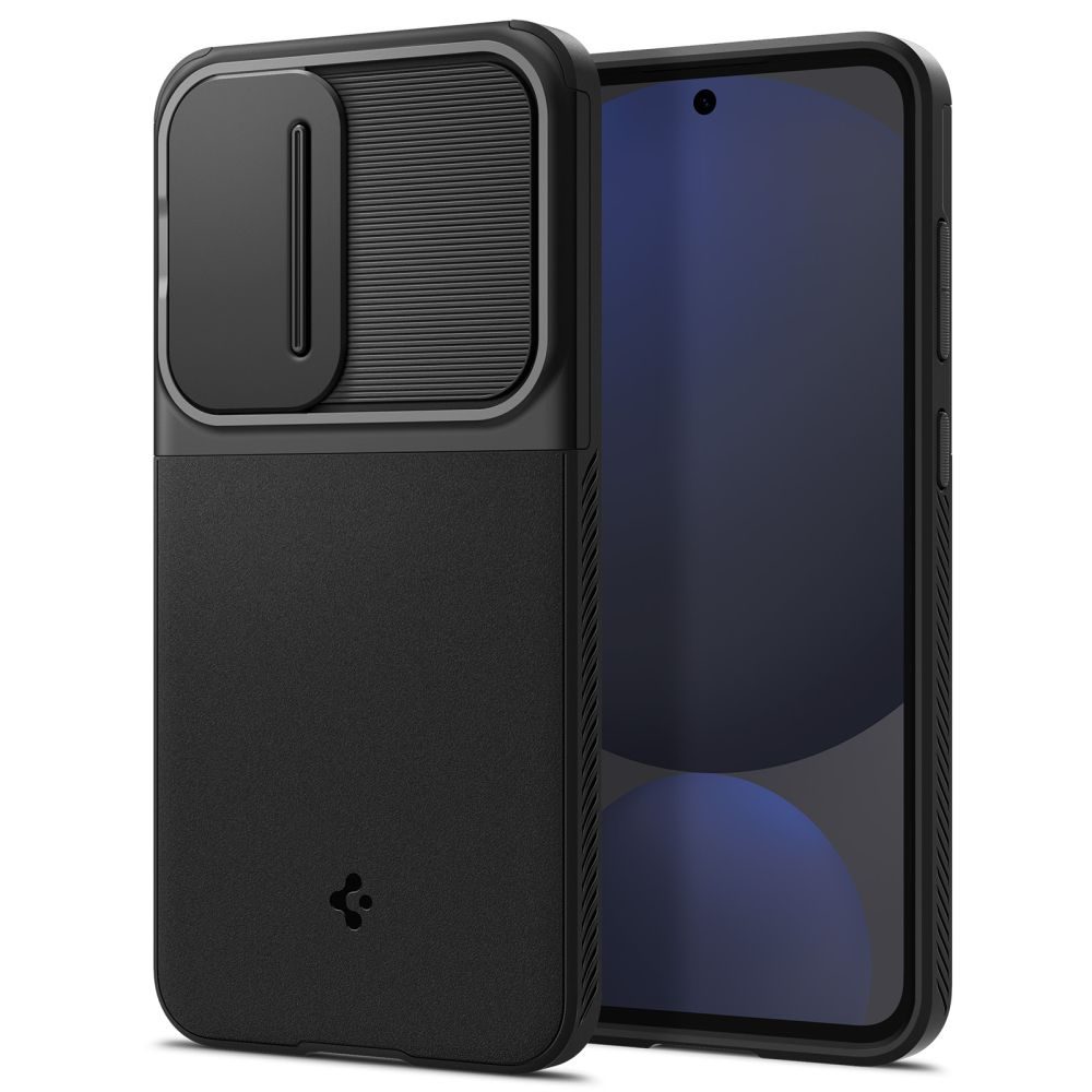 Spigen Optik Armor, Samsung Galaxy S24 FE, fekete