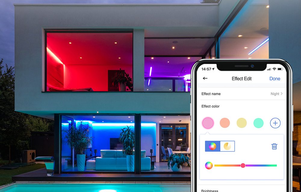 Meross MSL320 Chytrý Wi-Fi LED Pásik (HomeKit), 2x 5m