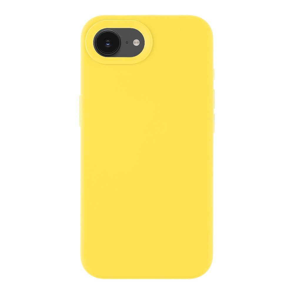 Levně Tactical MagForce Velvet Smoothie kryt, iPhone 16e / 17e, žlutý