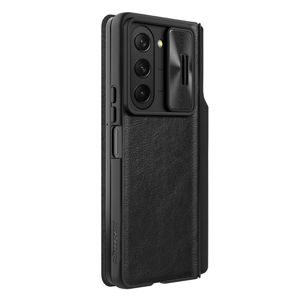 Nillkin Qin Leather Pro Case, Samsung Galaxy Z Fold 5, černý