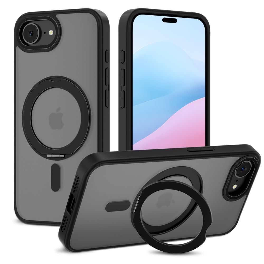 Levně Tech-Protect MagRing MagSafe iPhone 16e / 17e, černý matný