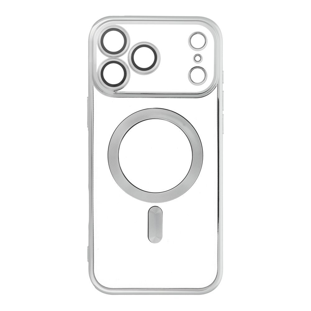 Electro Mag Cover MagSafe-vel, iPhone 17 Pro Max, ezüst