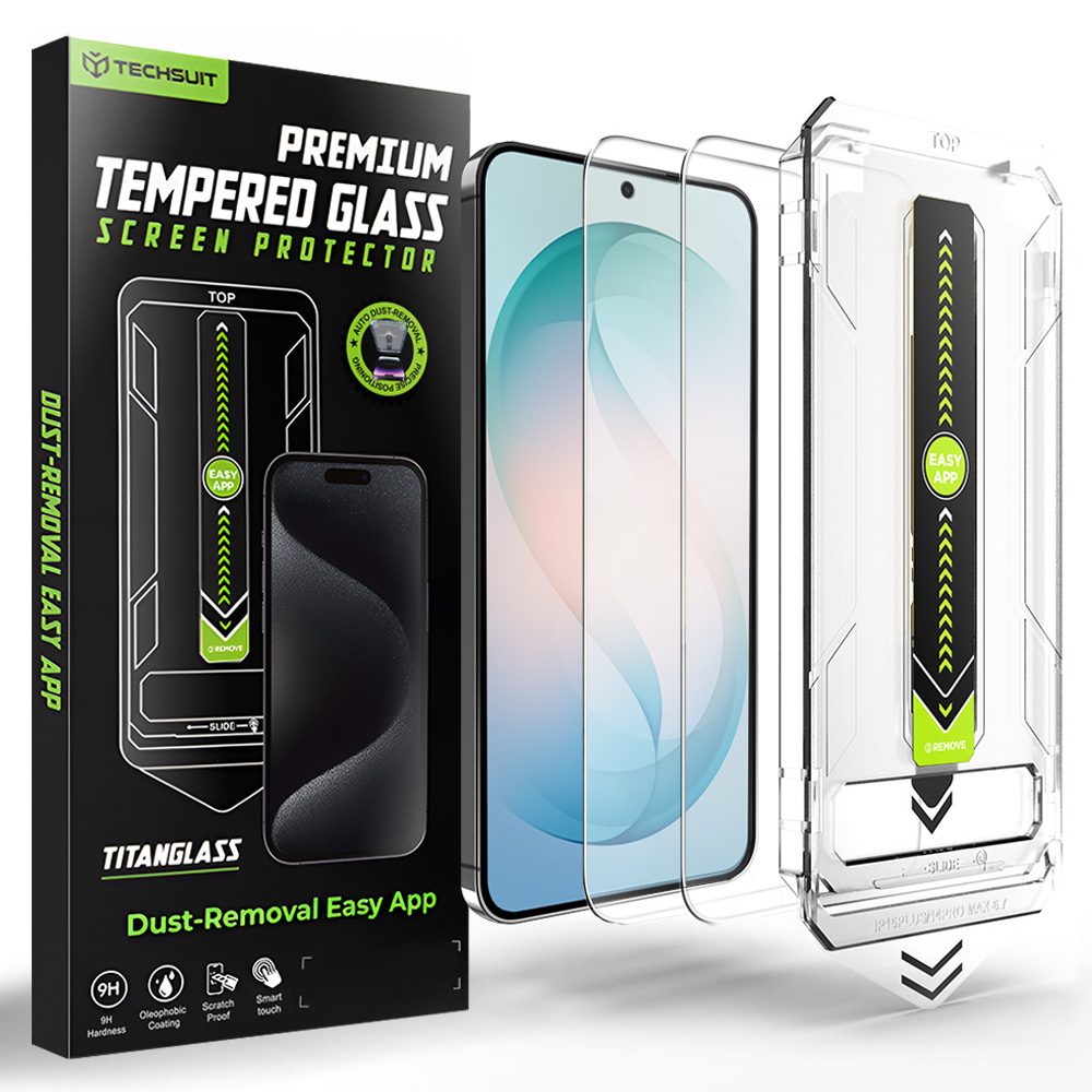 Techsuit TitanGlass CrystalHD, Samsung Galaxy S26 Plus, 2 kusy