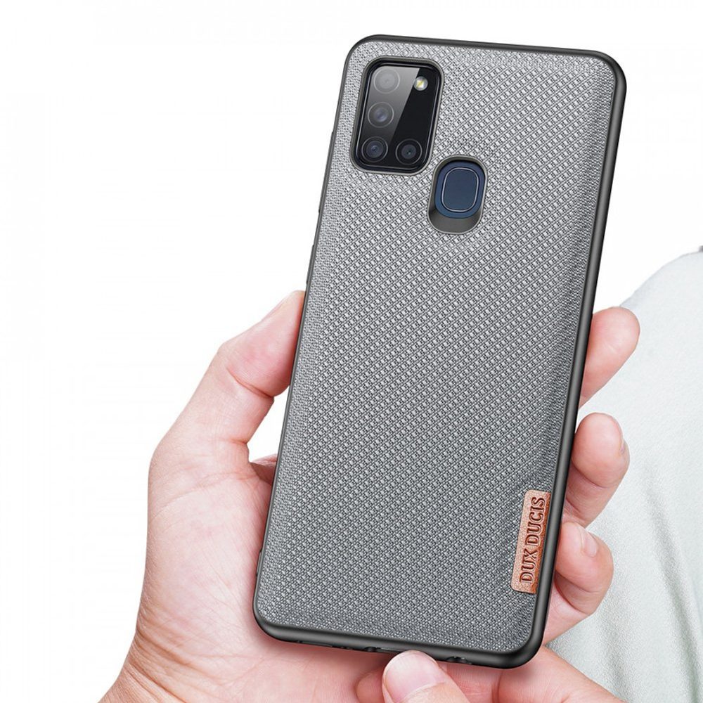 Dux Ducis Fino Case, Samsung Galaxy A12 / M12, Albastră