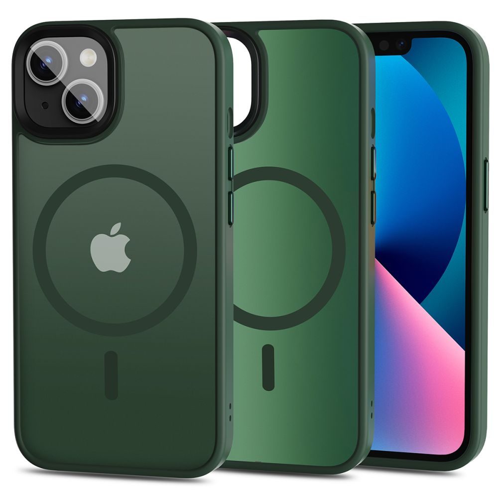 Tech-Protect MagMat MagSafe, iPhone 13, zelený matný