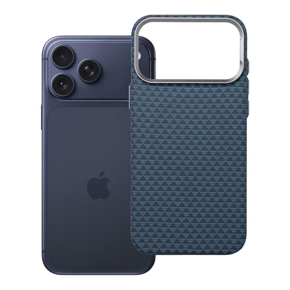 Husă K-Look MagSafe, iPhone 17 Pro Max / 18 Pro Max, albastră