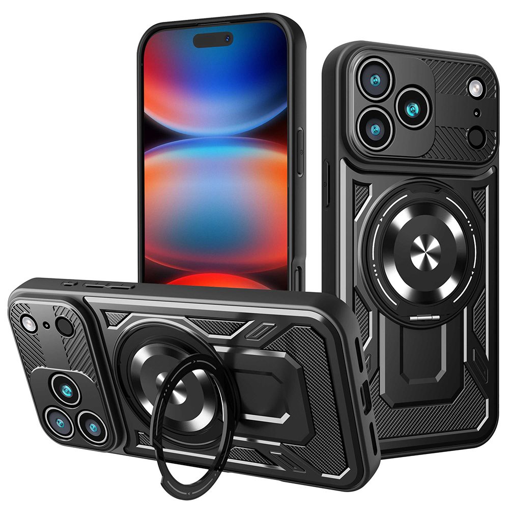Levně Techsuit RuggedCam, iPhone 17 Pro Max, černý