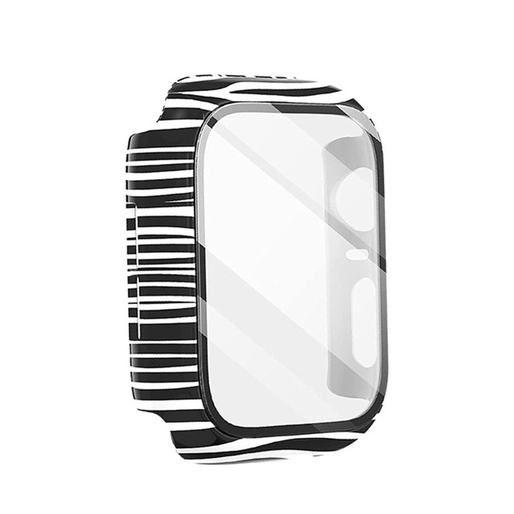 JP Watch case Motive, Apple Watch 7 / 8 / 9, 45 mm, zebra