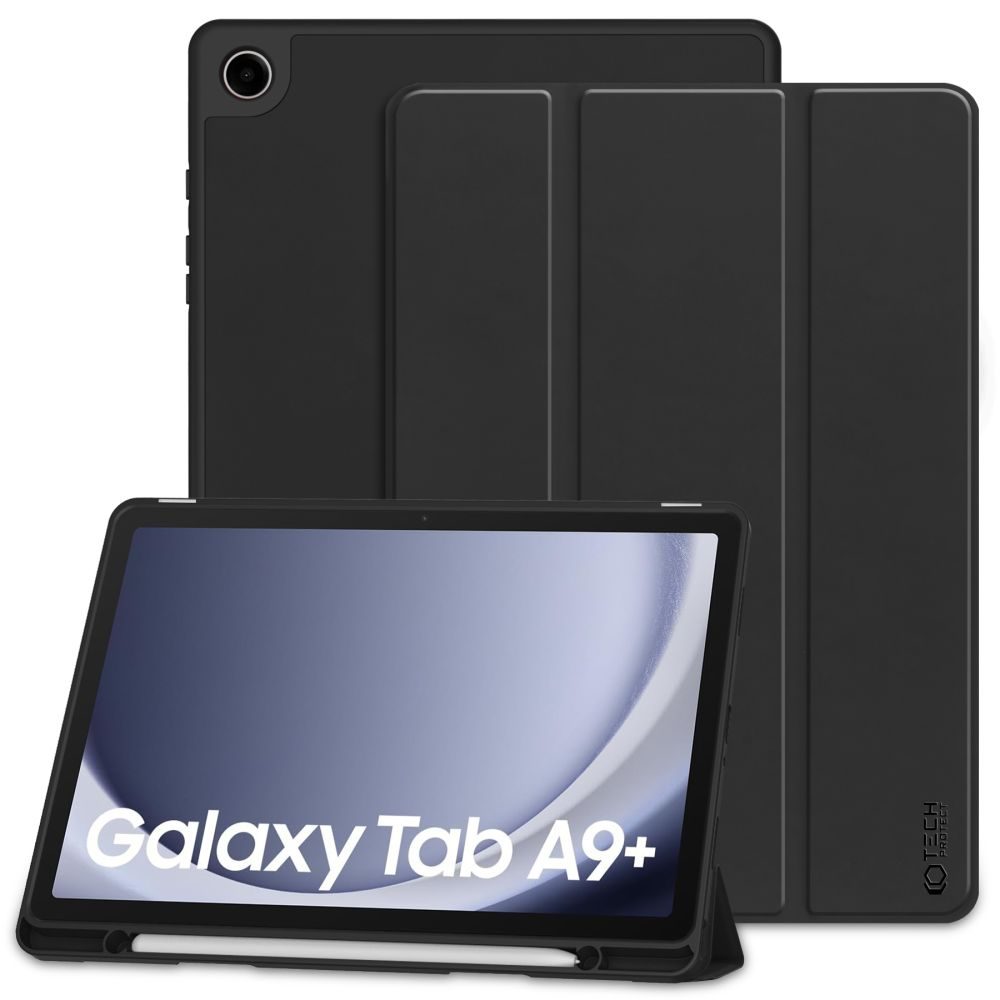 Tech-Protect SC Pen Tok Galaxy Tab A9+ Plus 11.0 X210 / X215 / X216 Készülékhez, Fekete