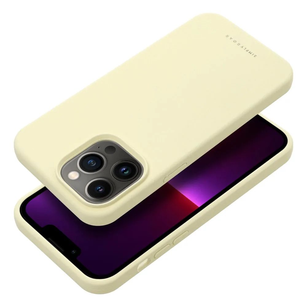 Roar Cloud-Skin, IPhone 13 Pro, Světle žlutý