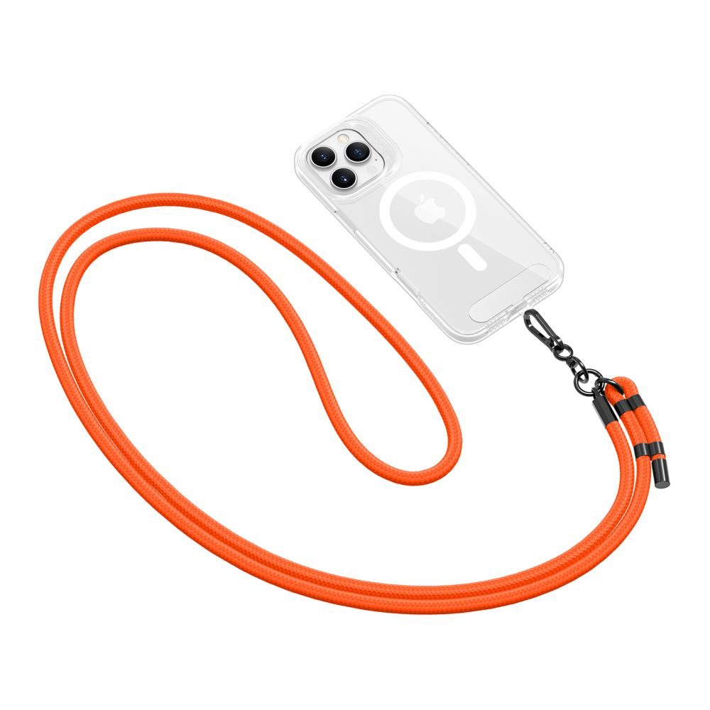 Tech-Protect C1S CrossBody pánt, neon narancssárga / fekete