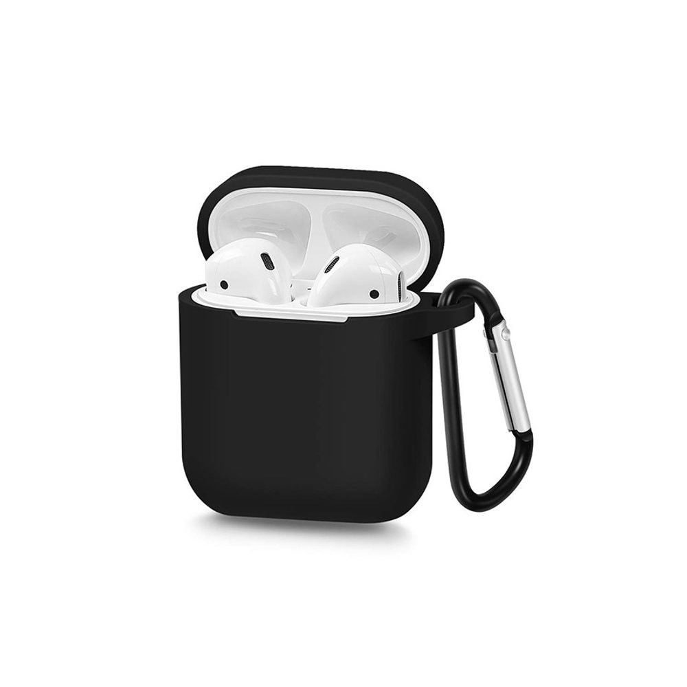 Szilikon tok AirPods fekete, 1. típus