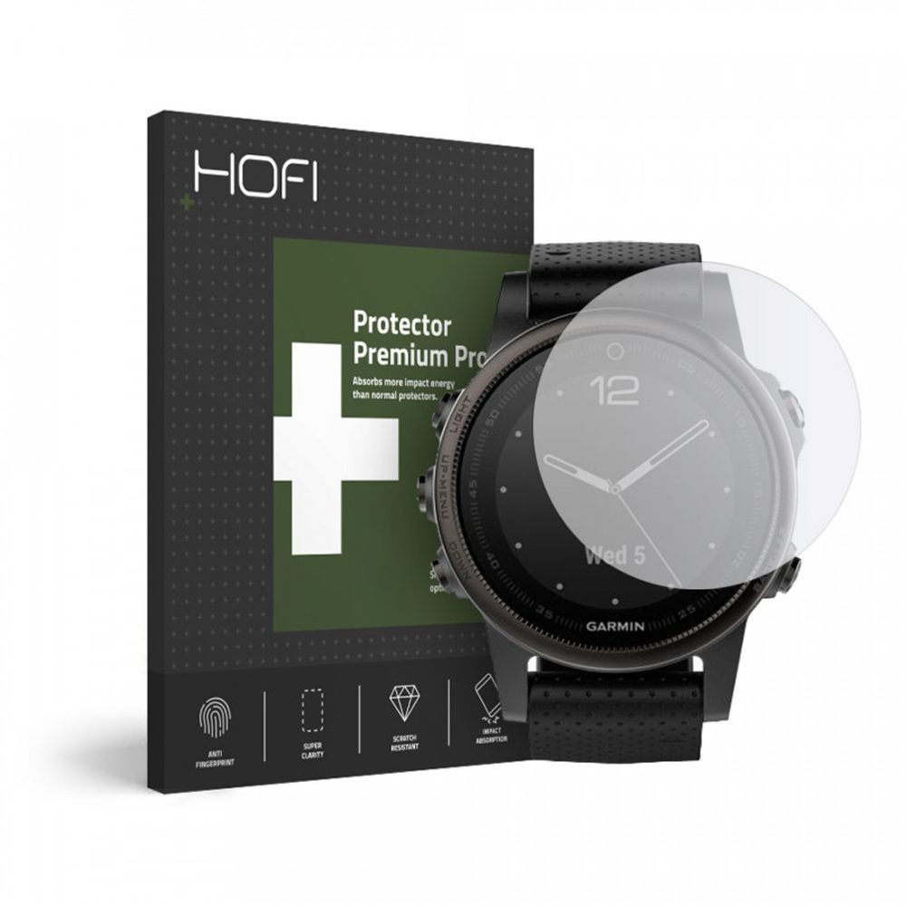 Hofi Pro+ Folie De Sticlă Securizată, Garmin Fenix 5S / 6S / 6S Pro