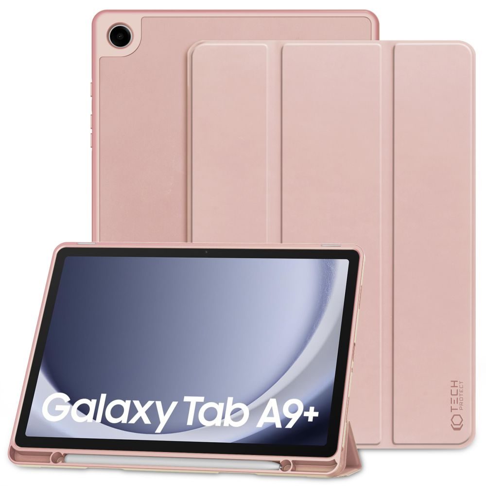 Etui Tech-Protect SC Pen Galaxy Tab A9+ Plus 11.0 X210 / X215 / X216, Roza