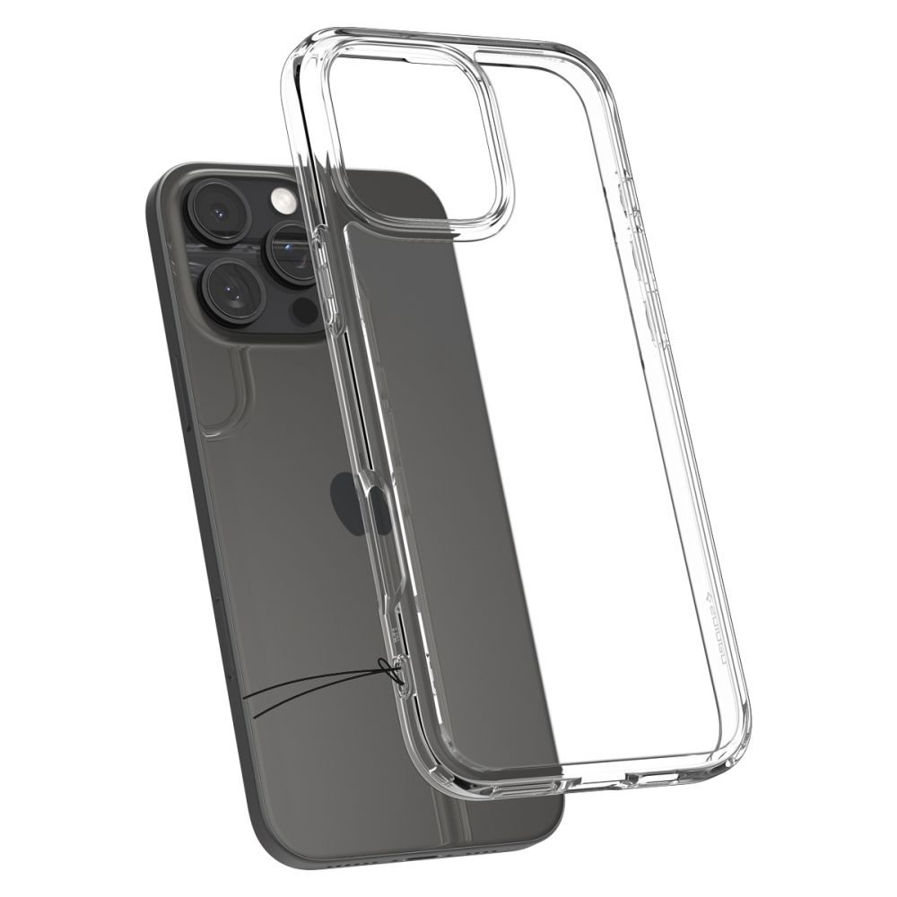 Spigen Ultra hybrid kryt na mobil, iPhone 16 Pro, číry