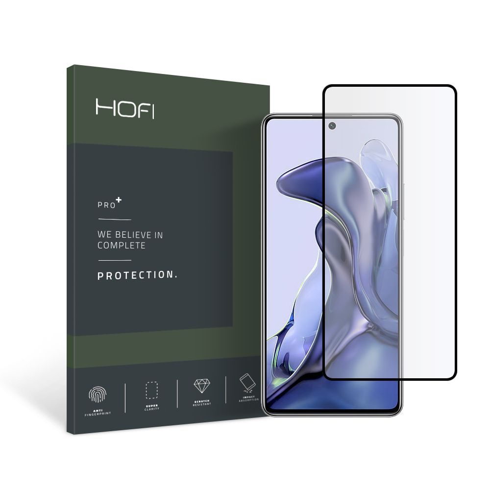 Hofi Pro+ Tvrzené Sklo, Xiaomi 11T 5G / 11T Pro 5G, černé