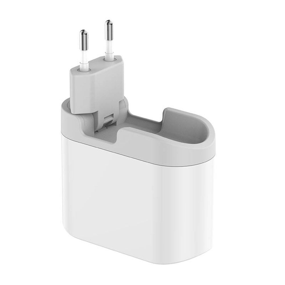 Budi Fali Töltő, 4x USB, 34 W, Fehér