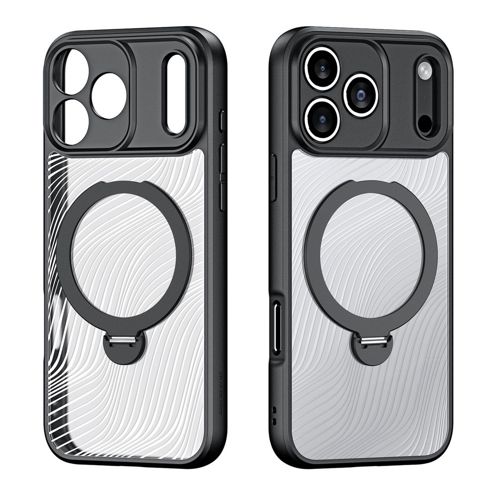 Dux Ducis Aimo Mag Magnetic Ring, iPhone 17 Pro Max, čierne