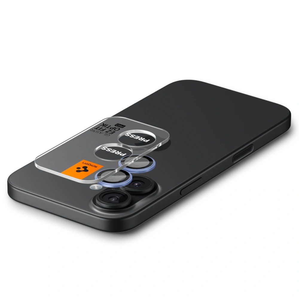 Spigen Optik.TR Ez Fit ochrana fotoaparátu, 2 kusy, iPhone 16 / 16 Plus / 17, modrá