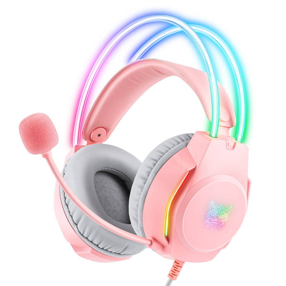 Onikuma X26 Gaming Headset, Rózsaszín