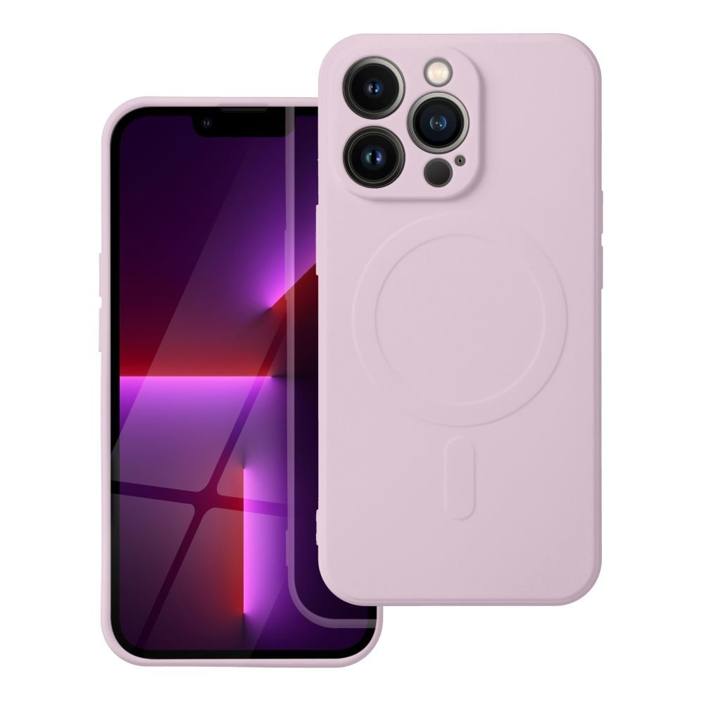 Levně Obal Silicone Mag Cover, iPhone 17 Pro Max, růžový