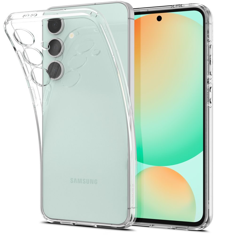 Spigen Liquid Crystal telefontok, Samsung Galaxy S24 FE, Crystal Clear
