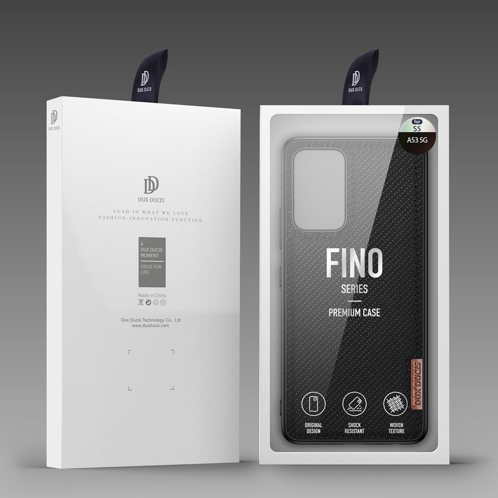 Dux Ducis Fino Case, Samsung Galaxy A53 5G, Neagră