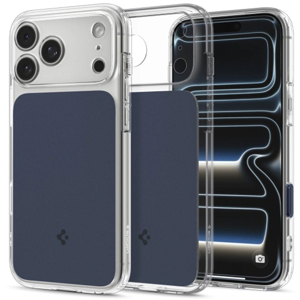 Spigen Ultra Hybrid "T" Mag cu MagSafe, iPhone 17 Pro Max / 18 Pro Max, albastru