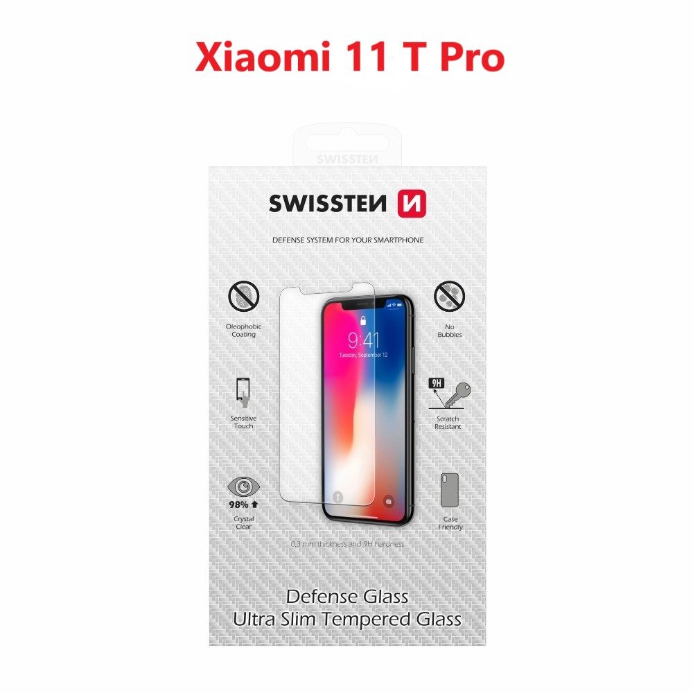 Swissten 2,5D Ochranné Tvrdené Sklo, Xiaomi 11T Pro