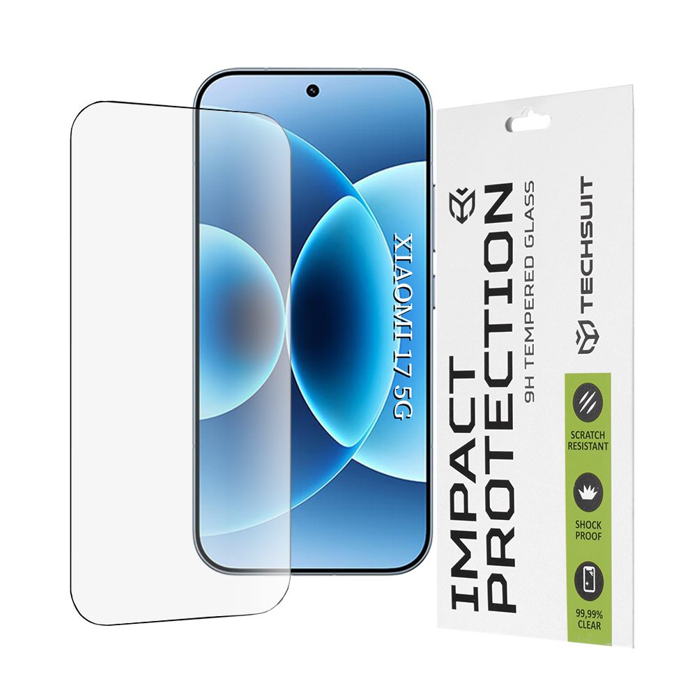 Levně Techsuit 111D Tvrzené sklo, Xiaomi 17, černé